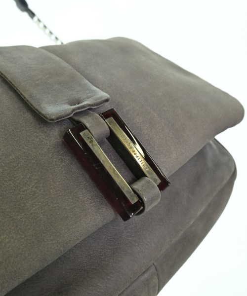 PHILIPPE ROUCOU（フィリップルクー）ショルダーバッグ グレー サイズ:- レディース/2200615753188