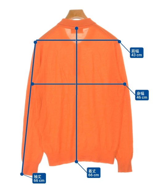 Mc George（マックジョージ）ニット・セーター オレンジ サイズ:50(XL位) メンズ/2200626742058