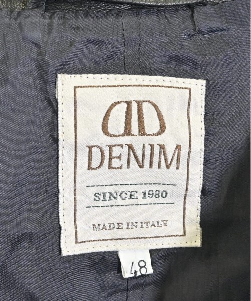 DENIM（デニム）ライダース 黒 サイズ:48(L位) メンズ/2200692547038