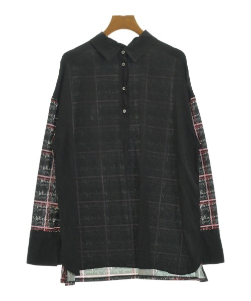 SFIZIO(スフィッチオ)カジュアルシャツ 黒 サイズ:38(M位)/2200649631179