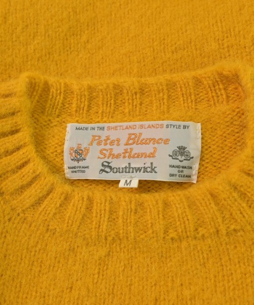 Peter Blance（ピーターバランス）ニット・セーター 黄 サイズ:M メンズ/2200647957042