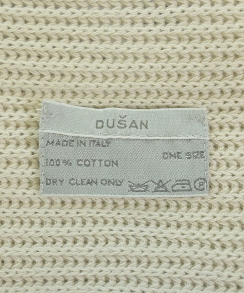 DUSAN（ドゥシャン）カーディガン 白 サイズ:ONE レディース/2200678154083
