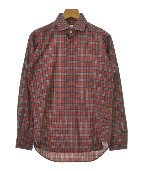 CLEEVE OF LONDON(クリーブオブロンドン)ドレスシャツ 赤 サイズ:15(S位)/2200670155118