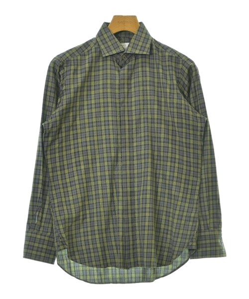 CLEEVE OF LONDON(クリーブオブロンドン)ドレスシャツ 緑 サイズ:15(S位)/2200670155125