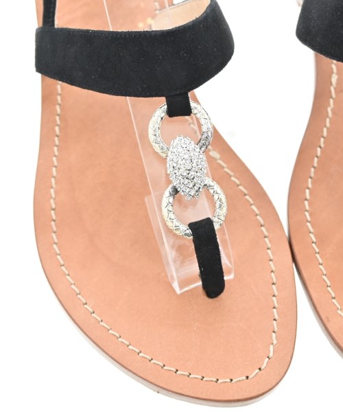 il Sandalo of Capri（イルサンダーロカプリ）サンダル 黒 サイズ:EU37(23.5cm位) レディース/2200635742087