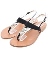 il Sandalo of Capri（イルサンダーロカプリ）サンダル 黒 サイズ:EU37(23.5cm位) レディース/2200635742087