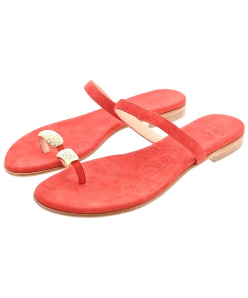 il Sandalo of Capri（イルサンダーロカプリ）サンダル 赤 サイズ:EU38(24.5cm位) レディース/2200716845041