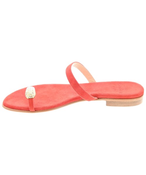 il Sandalo of Capri（イルサンダーロカプリ）サンダル 赤 サイズ:EU38(24.5cm位) レディース/2200716845041