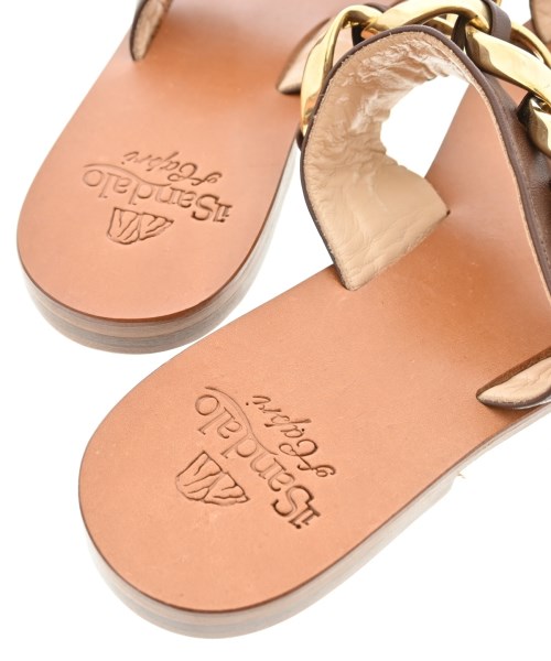 il Sandalo of Capri（イルサンダーロカプリ）サンダル 茶 サイズ:EU37(23.5cm位) レディース/2200716845058