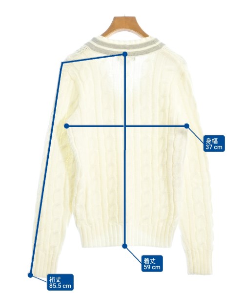 RALPH LAUREN GOLF（ラルフローレン　ゴルフ）ニット・セーター 白 サイズ:L レディース/2200641980022