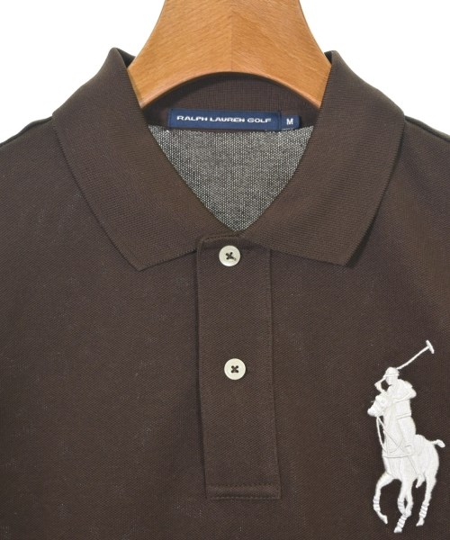 RALPH LAUREN GOLF（ラルフローレン　ゴルフ）ポロシャツ 茶 サイズ:M レディース/2200708224229