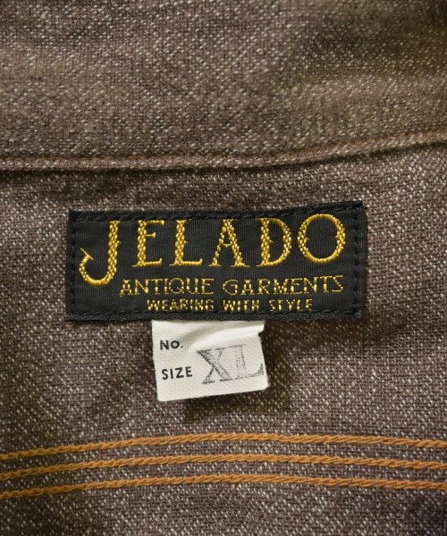 JELADO（ジェラード）カジュアルシャツ 茶 サイズ:XL メンズ/2200622128085