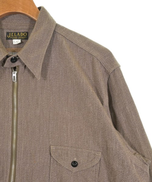 JELADO（ジェラード）カジュアルシャツ 茶 サイズ:XL メンズ/2200622128085