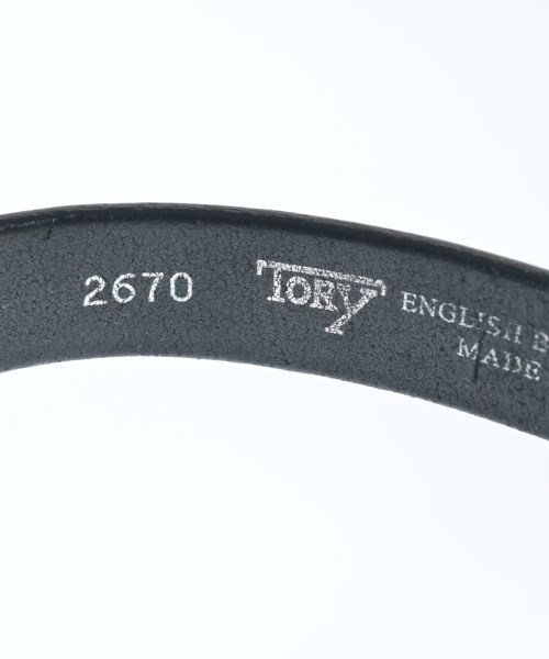 TORY LEATHER（トリーレザー）ベルト 黒 サイズ:- メンズ/2200622778235