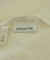 ensuite（エンスウィート）Tシャツ・カットソー 白 サイズ:M レディース/2200618247257