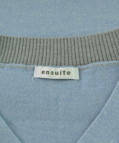 ensuite（エンスウィート）ニット・セーター 青 サイズ:M レディース/2200677907239