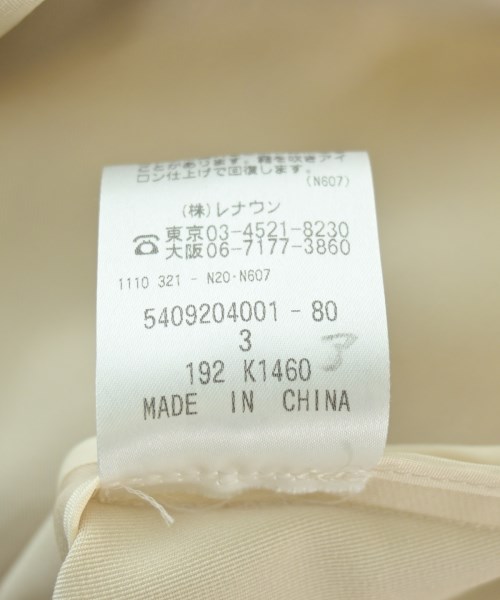 ensuite（エンスウィート）その他 ベージュ サイズ:3(M位) レディース/2200661585030