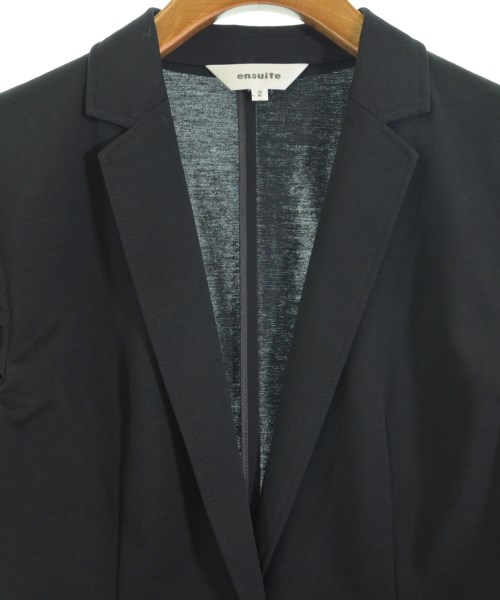 ensuite（エンスウィート）カジュアルジャケット 黒 サイズ:2(M位) レディース/2200662609070