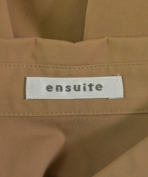 ensuite（エンスウィート）カジュアルシャツ 茶 サイズ:2(M位) レディース/2200725648220