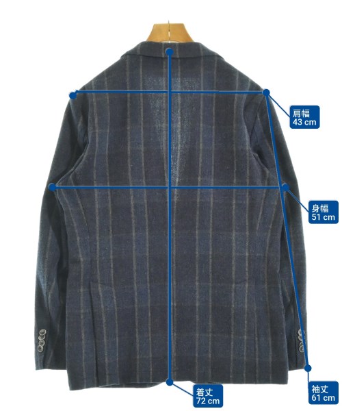 g-stage（ジーステージ）カジュアルジャケット 紺 サイズ:48(L位) メンズ/2200671313029