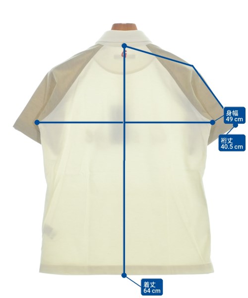 g-stage（ジーステージ）ポロシャツ 白 サイズ:46(M位) メンズ/2200664880064