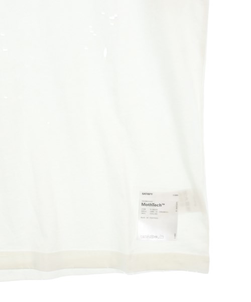 SATISFY（サティスファイ）Tシャツ・カットソー 白 サイズ:L メンズ/2200620793087