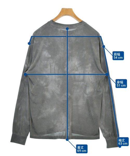 SATISFY（サティスファイ）Tシャツ・カットソー グレー サイズ:M メンズ/2200674639041