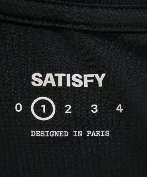 SATISFY（サティスファイ）Tシャツ・カットソー 黒 サイズ:1(S位) メンズ/2200674639058