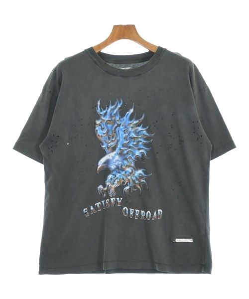 SATISFY(サティスファイ)Tシャツ・カットソー グレー サイズ:L/2200698789043