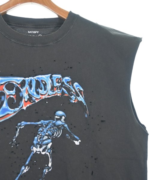 SATISFY（サティスファイ）Tシャツ・カットソー グレー サイズ:XL メンズ/2200656967070