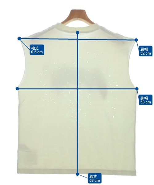 SATISFY（サティスファイ）Tシャツ・カットソー 白 サイズ:M メンズ/2200656967087