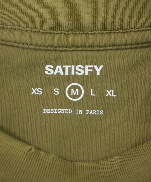 SATISFY（サティスファイ）Tシャツ・カットソー カーキ サイズ:M メンズ/2200656967094