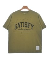 SATISFY（サティスファイ）Tシャツ・カットソー カーキ サイズ:M メンズ/2200656967094
