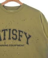 SATISFY（サティスファイ）Tシャツ・カットソー カーキ サイズ:M メンズ/2200656967094