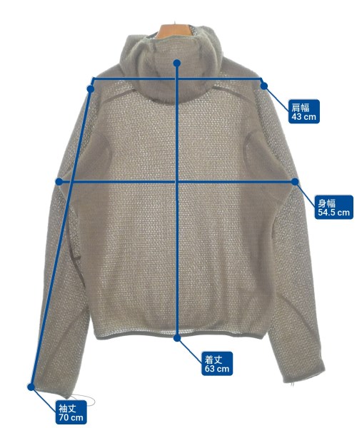 SATISFY（サティスファイ）パーカー 茶 サイズ:F レディース/2200656967100