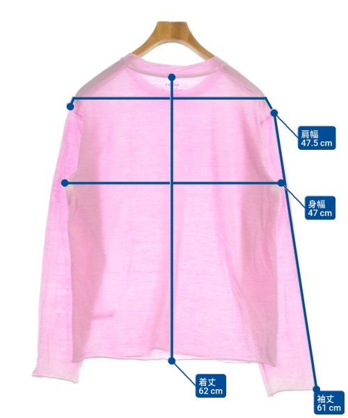 SATISFY（サティスファイ）Tシャツ・カットソー ピンク サイズ:S メンズ/2200652353020