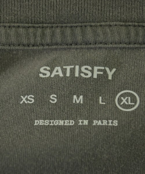 SATISFY（サティスファイ）Tシャツ・カットソー グレー サイズ:XL メンズ/2200720721034