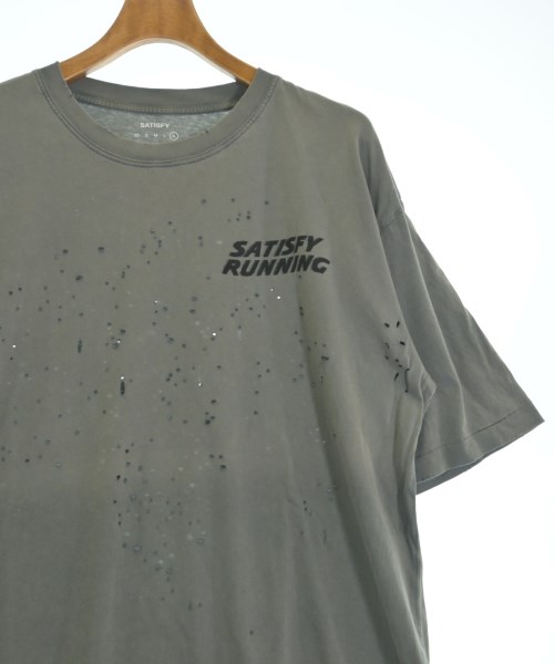 SATISFY（サティスファイ）Tシャツ・カットソー グレー サイズ:XL メンズ/2200720721034