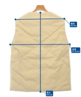 MODEM DESIGN（モデムデザイン）ダウンジャケット/ダウンベスト ベージュ サイズ:M メンズ/2200613143035