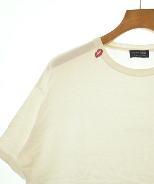 MODEM DESIGN（モデムデザイン）Tシャツ・カットソー 白 サイズ:2(M位) メンズ/2200613143349