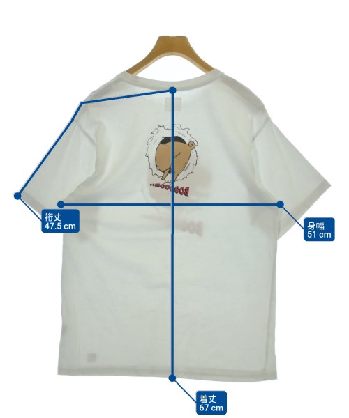 MODEM DESIGN（モデムデザイン）Tシャツ・カットソー 白 サイズ:XL メンズ/2200693735076