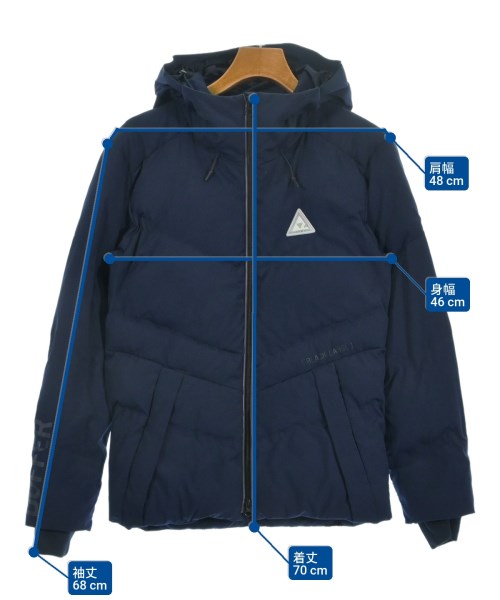 DUFFER（ダファー）ダウンジャケット/ダウンベスト 紺 サイズ:S メンズ/2200627842047