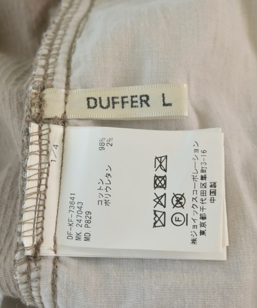 DUFFER（ダファー）その他 グレー サイズ:L メンズ/2200661726068