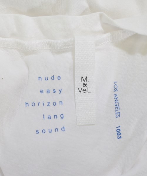 M.&Vel（エムアンドヴェル）ワンピース 白 サイズ:-(M位) レディース/2200609560020
