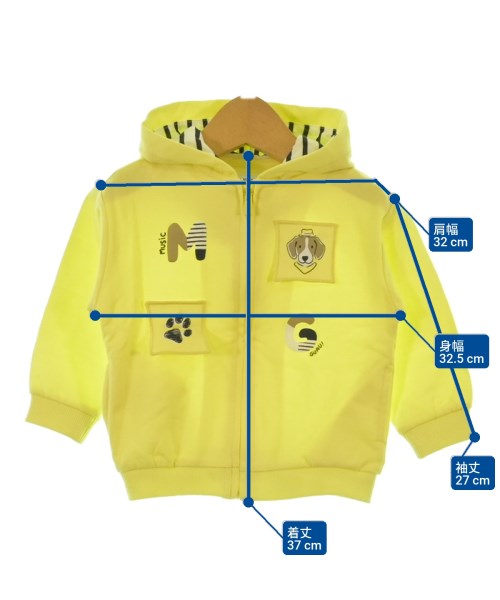 Mayoral（マヨラル）パーカー 黄 サイズ:80(12M) キッズ/2200621196399