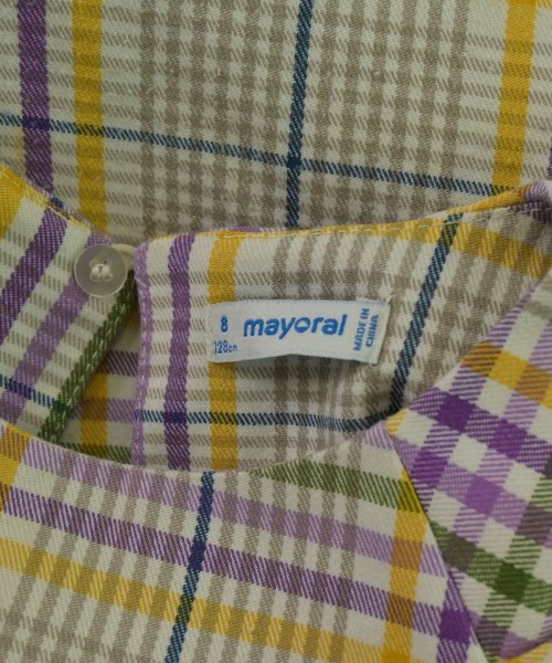 Mayoral（マヨラル）ワンピース（その他） 白 サイズ:128(9T-10T) キッズ/2200640385040