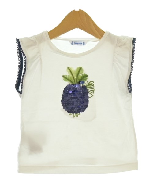 Mayoral(マヨラル)Tシャツ・カットソー 白 サイズ:104(3T-4T)/2200654593066