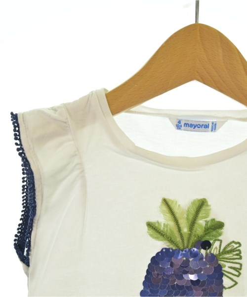 Mayoral（マヨラル）Tシャツ・カットソー 白 サイズ:104(3T-4T) キッズ/2200654593066