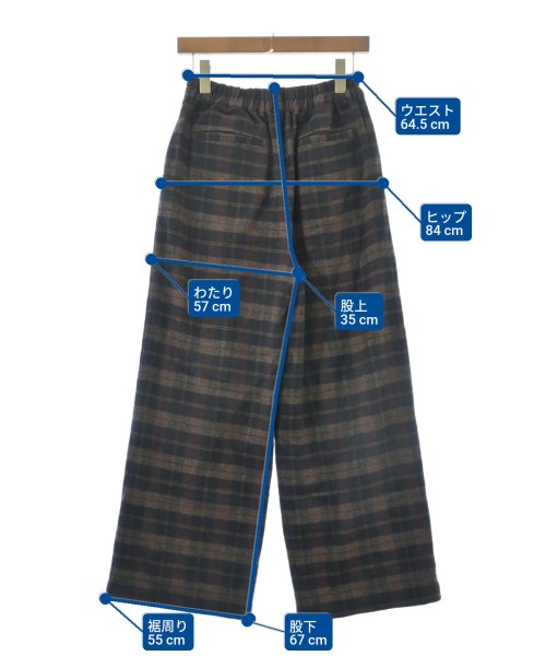 CLOTH&CROSS（クロスアンドクロス）その他 茶 サイズ:2(M位) レディース/2200641004070