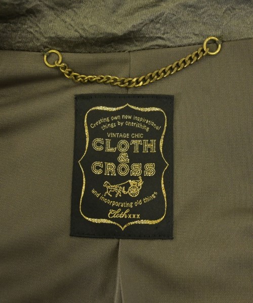 CLOTH&CROSS（クロスアンドクロス）ジャケット グレー サイズ:F レディース/2200628515025